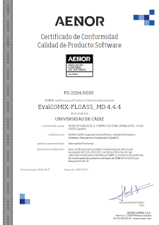 Certificado Adecuación Funcional EvalCOMIX-FLOASS_MD